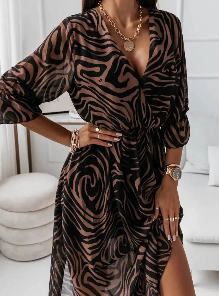 Long Sleek Timeless Silk Robe