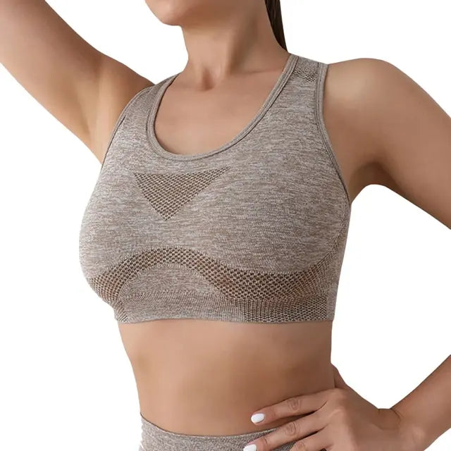 Ladies Seamless Sports Bra