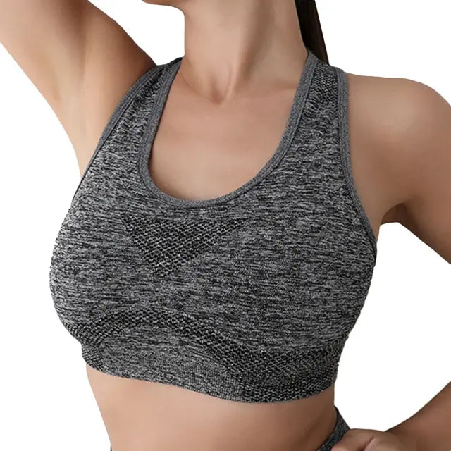 Ladies Seamless Sports Bra