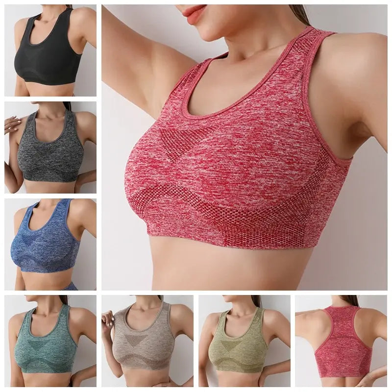 Ladies Seamless Sports Bra