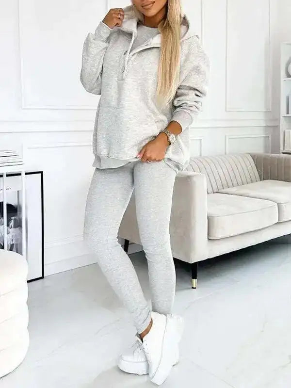 Ladies 3 Piece Tracksuit Set