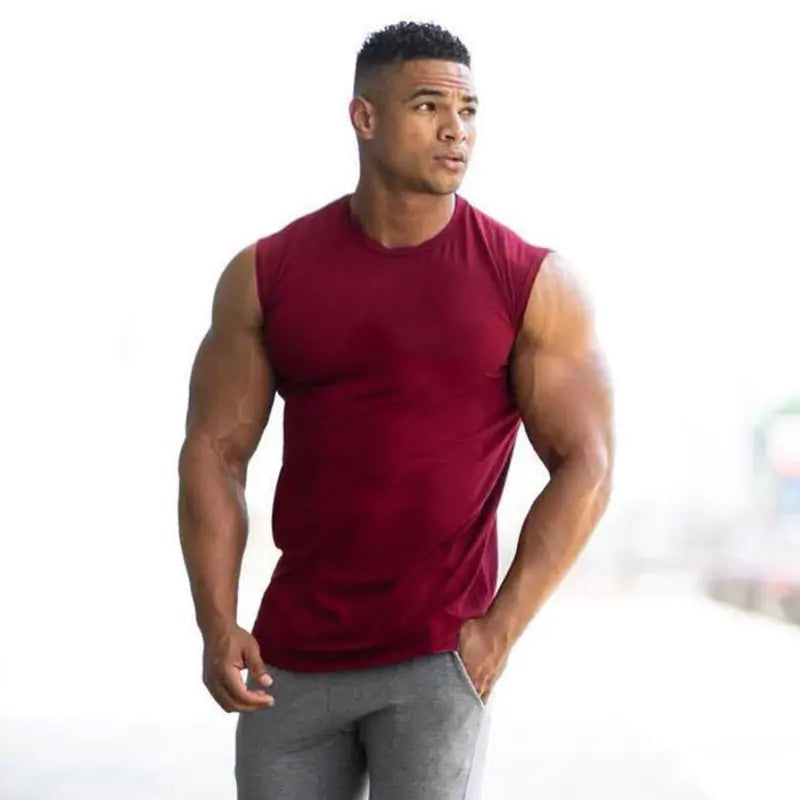 Fitness Gym Sleeve Less Tees