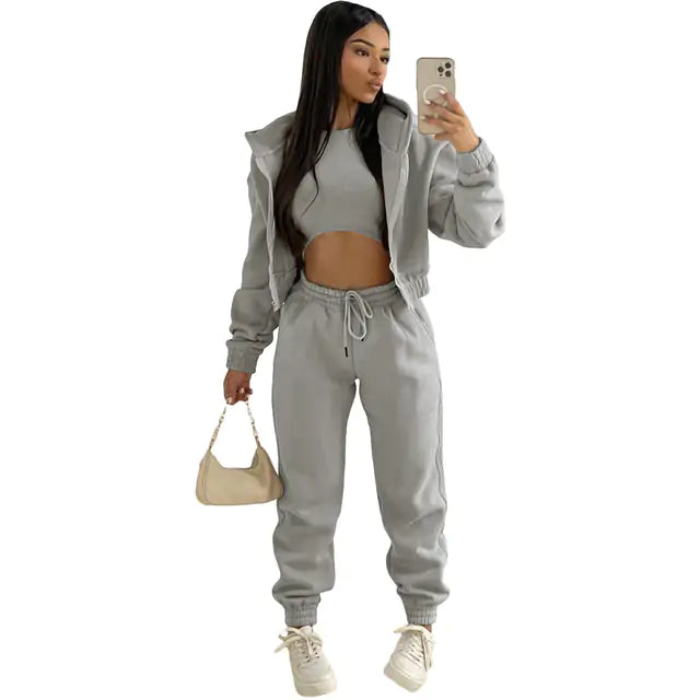 Autumn 3 Piece Leisurewear Set