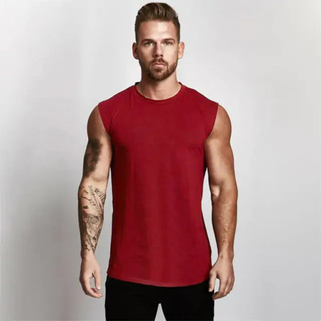 Fitness Gym Sleeve Less Tees