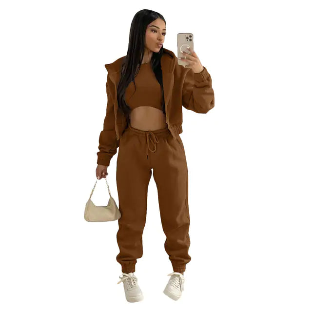 Autumn 3 Piece Leisurewear Set