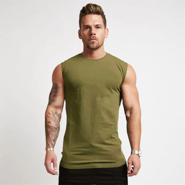 Fitness Gym Sleeve Less Tees